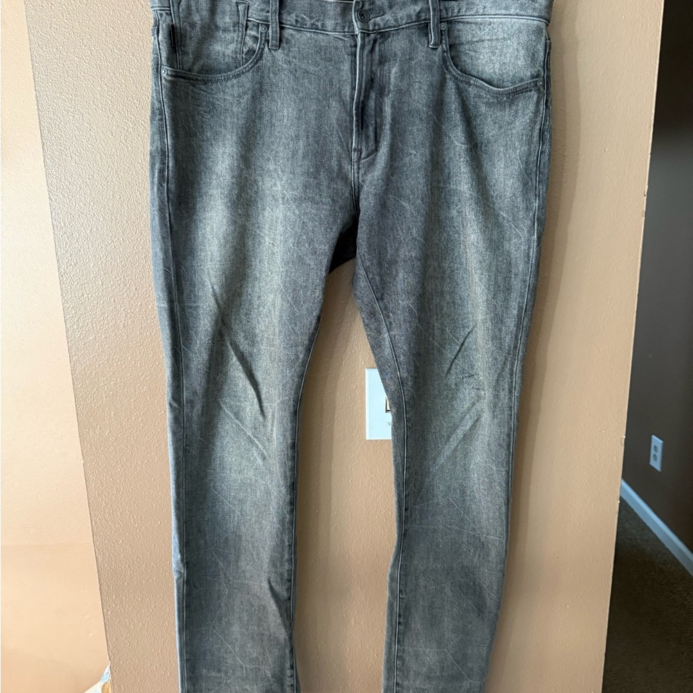 John Varvatos “Bowery” Gray Jeans - 36/32 - EUC